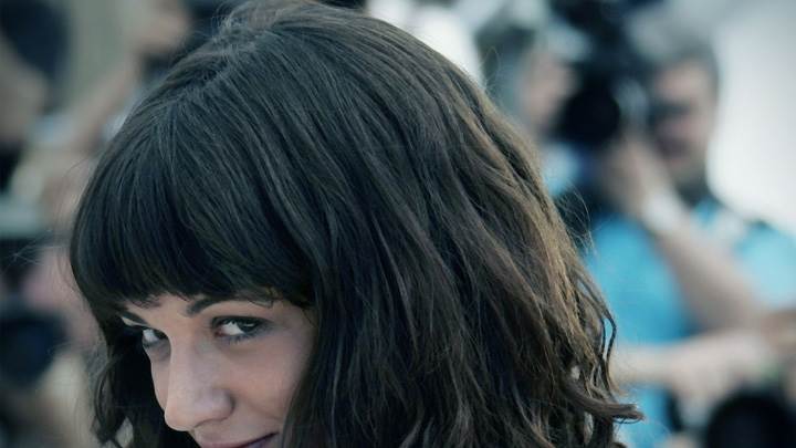 Asia Argento Side Face Closeup In Crowd